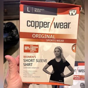 Women's Black Short Sleeve Shirt